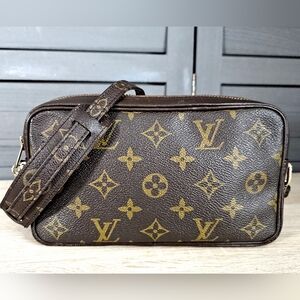 Vintage LOUIS VUITTON Monogram Marly Bandouliere Crossbody